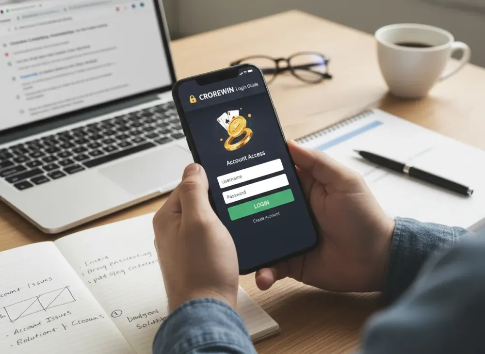 Crorewin login guide to account access and troubleshooting
